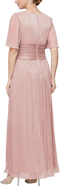 Bridal/Mother's Dress, with Waist Pleats