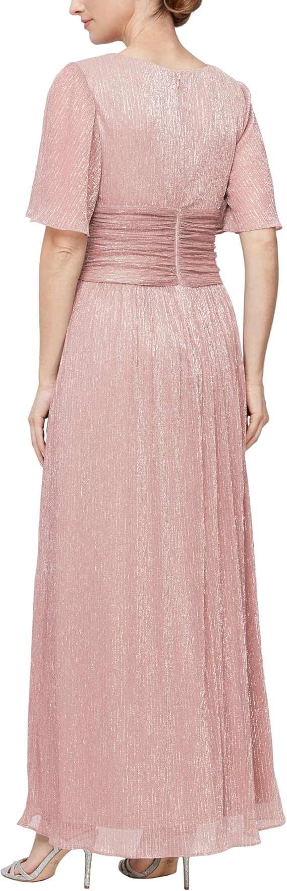 Bridal/Mother's Dress, with Waist Pleats
